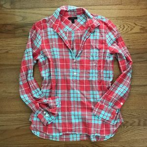 J. Crew plaid shirt